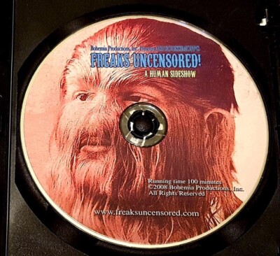 FREAKS UNCENSORED! NEW on DVD! GREATEST HUMAN ODDITIES! WEIRD