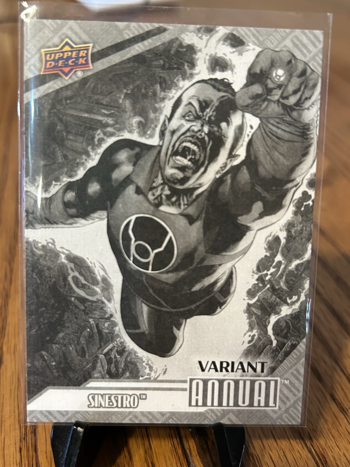 2025 DC ANNUAL SINESTRO VARIANT COVER TRADING CARD UPPER DECK 84