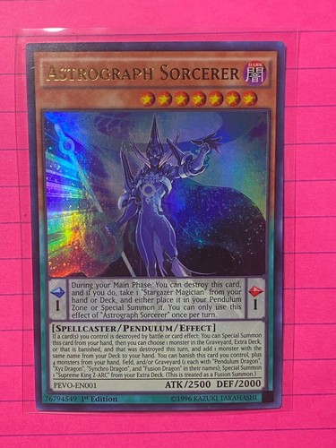 Astrograph Sorcerer PEVO-EN001 Pendulum Evolution 1st Edition - Picture 1 of 1