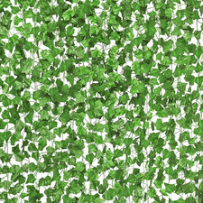 14 Pack 98Ft Artificial Ivy Garland, Fake Vines UV Resistant Greenery Leaves Fak