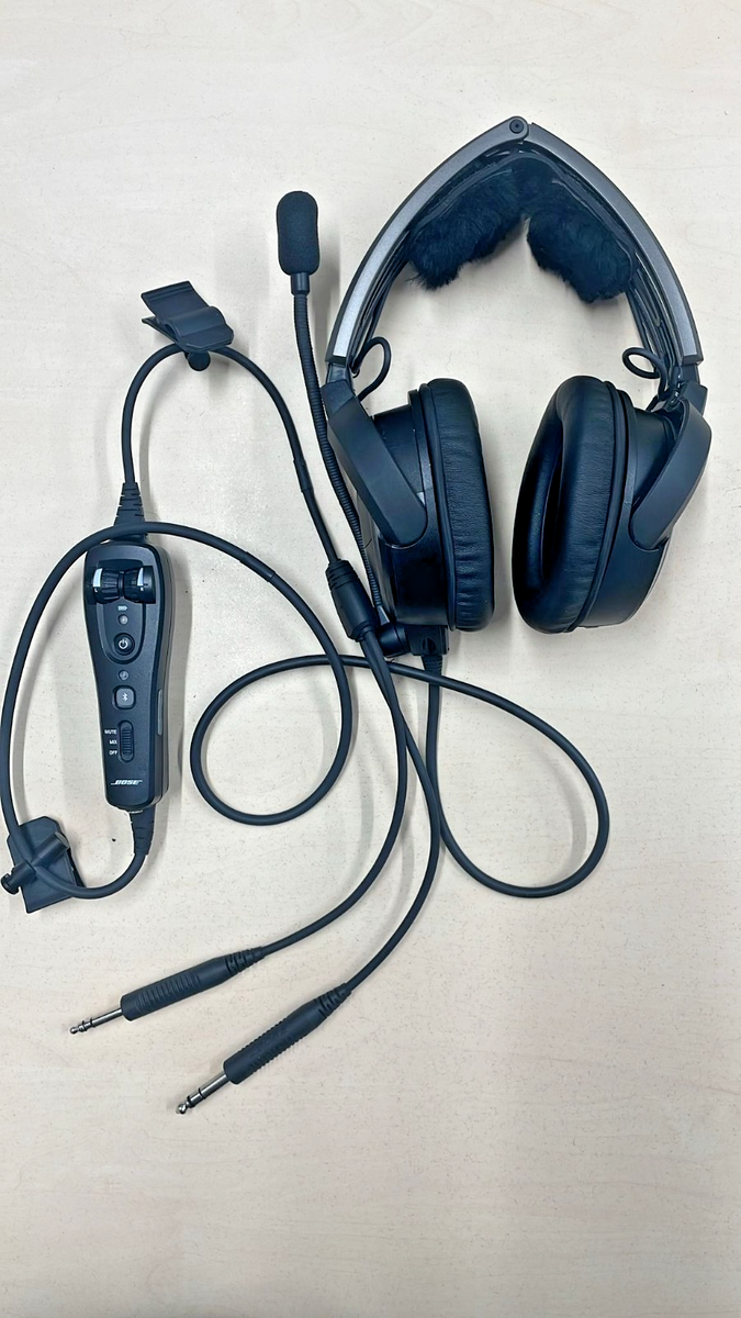 Bose A20 Aviation Headset - Black for sale online | eBay UK