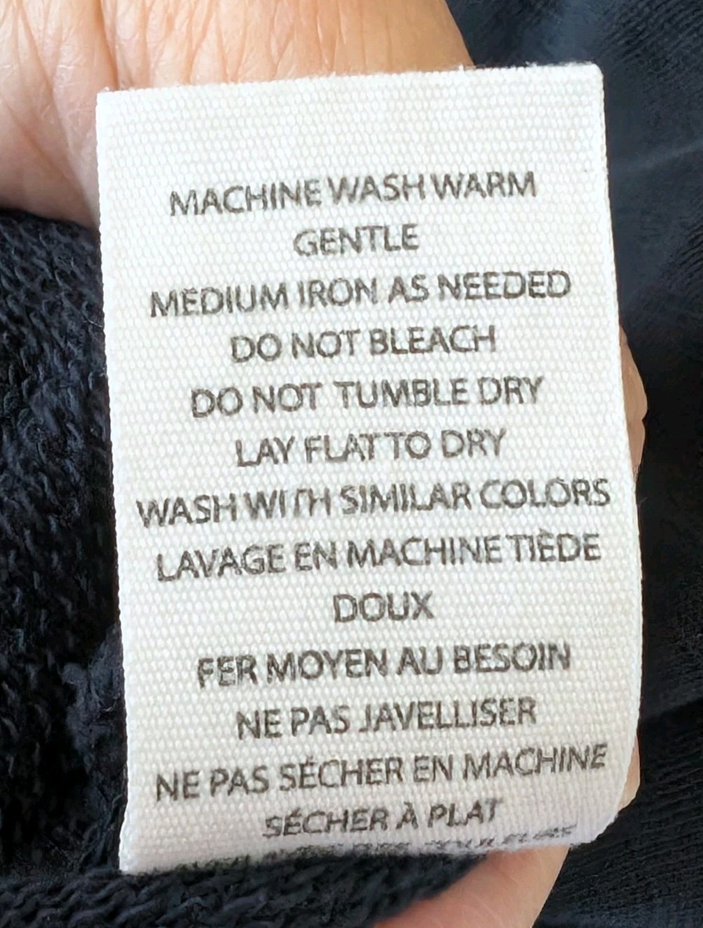 Ulla Johnson Asher Midnight Pullover Sweatshirt Q… - image 13