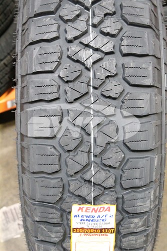 1 New 255/70R18 Kenda Klever AT2 KR628 113T RBL SL 255 70 18 2557018 - Picture 2 of 8