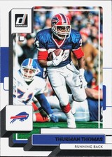 2022 DONRUSS #114 THURMAN THOMAS BUFFALO BILLS FOOTBALL