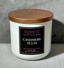 The Collection by Chesapeake Bay Candle ~ Cashmere Plum ~ 12oz Candle NEW