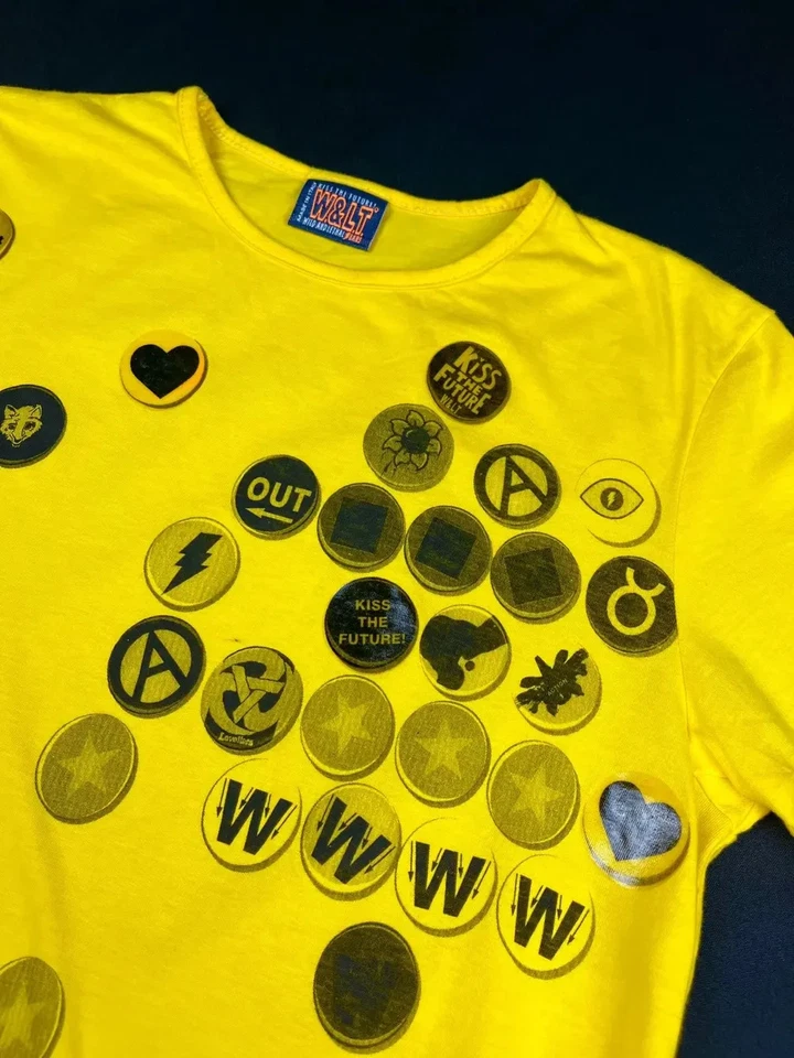 Walter Van Beirendonck Avantgarde Camiseta Camiseta Estilo Y2K Foto 2 de 4