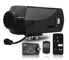 Sunster 12V 24V 8KW Air Diesel Heater Bluetooth Night Parking Upgrade LCD For RV
