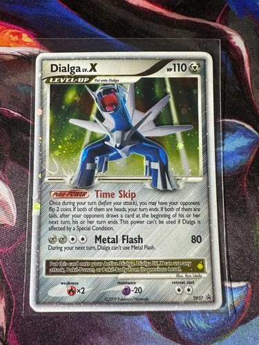 Dialga LV.X DP37 Diamond and Pearl Black Star Promo Pokemon TCG NM-