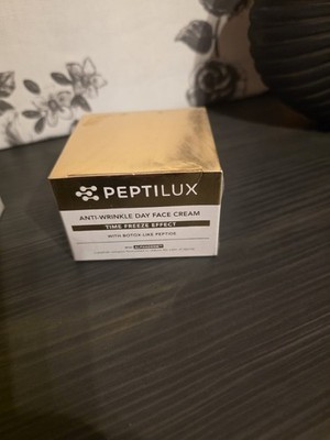 Peptilux Anti Wrinkle Day Face Cream Time Freeze Effect 50ml LUX 002 UVP 83Euro