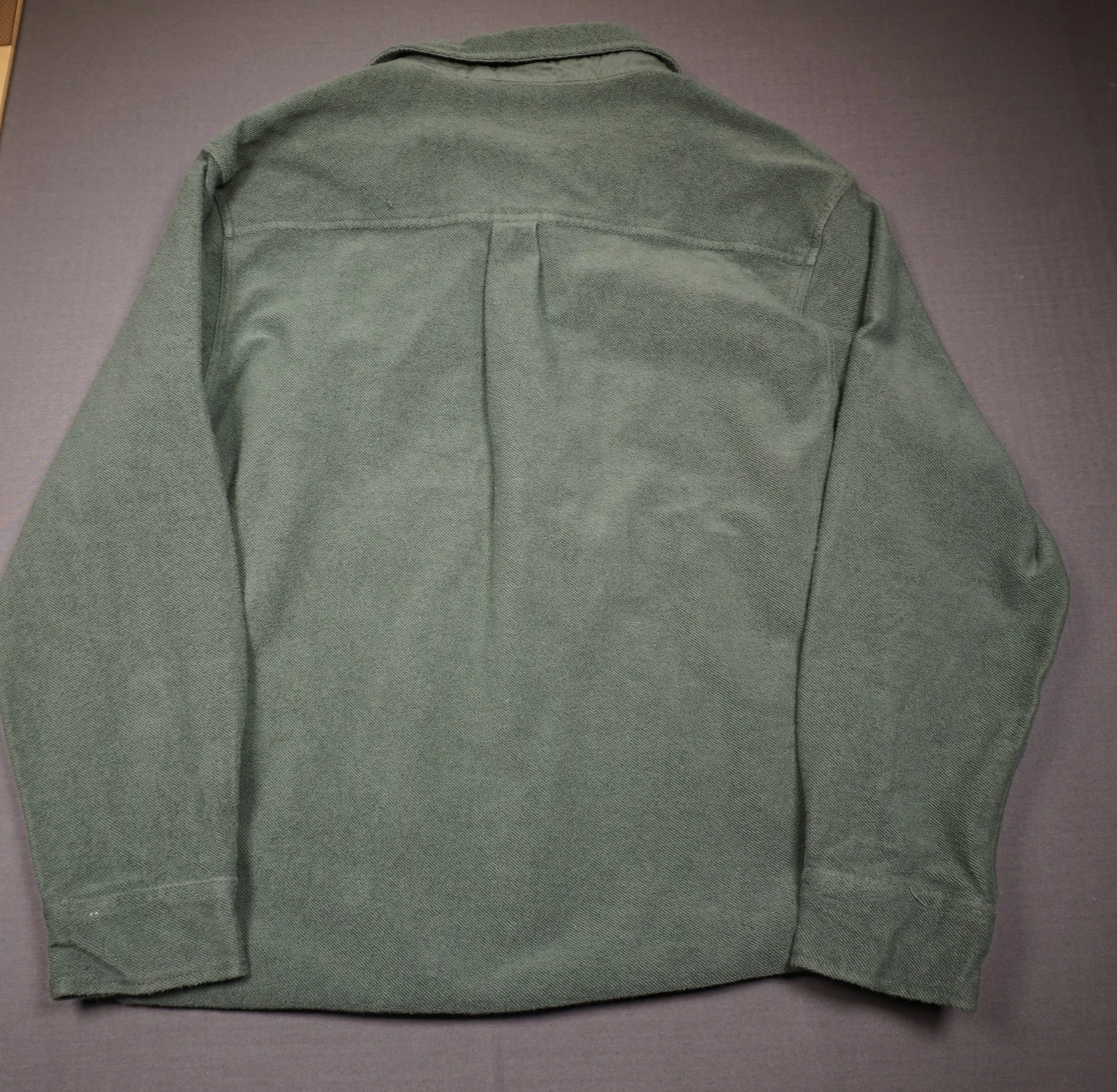 Brain Dead Jacket Mens Large Green Military Button Front Shacket Streetwear LA - product detail image 8