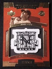 2004 Upper Deck Sweet Spot Classic Mel Ott 1934 Souvenir Logo Patch /230