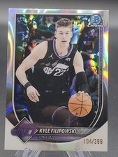 2025-26 Bowman Chrome Lava Refractor /399 Kyle Filipowski #BCV-113 Jazz