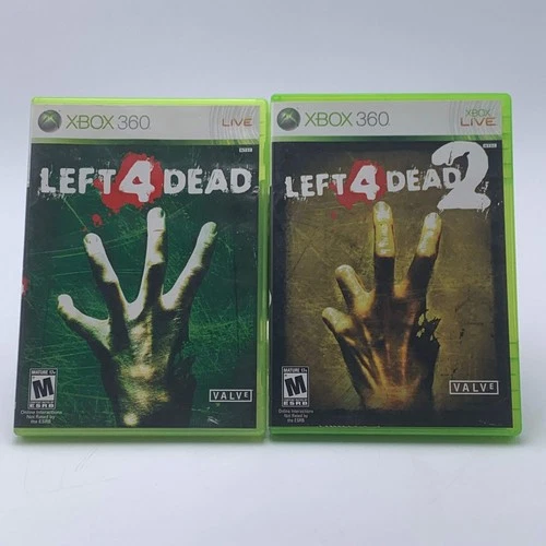 Lot of 2 Left 4 Dead 1 and 2 Bundle ( Microsoft Xbox 360 )