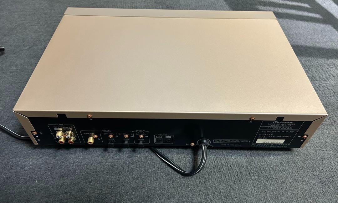 Used Pioneer MJ-D5 MiniDisc Recorder Stereo MD Deck Player color
