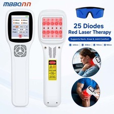 2500mW Handheld Laser Therapy Device 25 Diodes for Muscle Pain Relief at Home