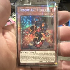 Yu-Gi-Oh! TCG Rescue-ACE Hydrant Effect Card Konami Holo 1st Edition