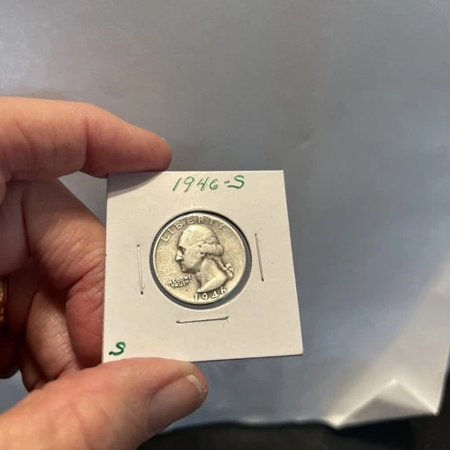 1946-S 25C Washington Quarter - (S)