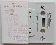 JETHRO TULL - M. U. BEST OF CHRYSALIS ZCHR1078 1980s UK CASSETTE TAPE PROG