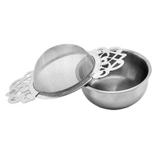 Tea Strainers for Loose Teapot Infuser Basket Stainless