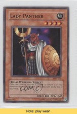 Lady Panther Unlimited YuGiOh Labyrinth of Nightmare #LON-030 2003 READ 1a1