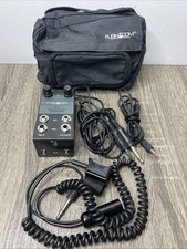 Flightcom IISX 2 Place Aviation Intercom Voice Activated W/ Cords + PTT Button!