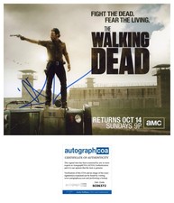 Andrew Lincoln “The Walking Dead” AUTOGRAPH ‘Rick Grimes’ Signed 10x8 Photo ACOA