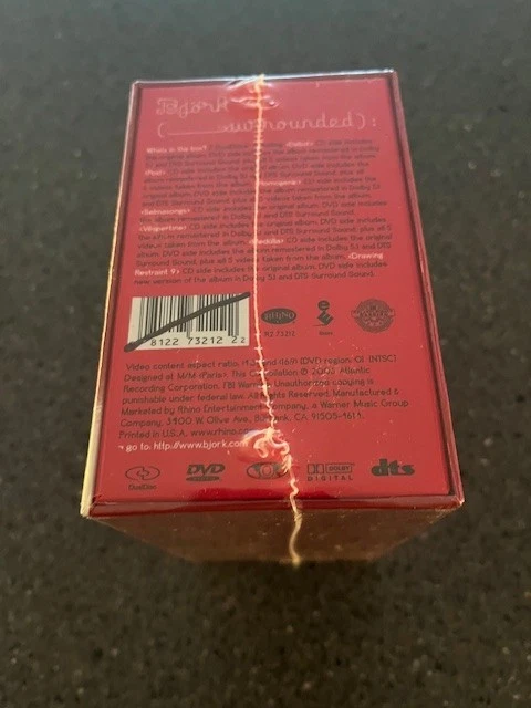 Bjork - Surrounded Dual Disc Brick (DualDisc 2006 7 Disc CD Box Set) New Sealed - Image 3 of 4