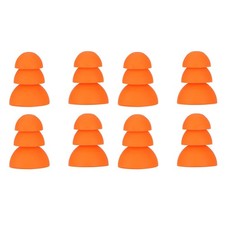 8 PCS Silicone Earbud Tips Replacement Rubber Fits 2.0mm to 3.5mm Inner Hole