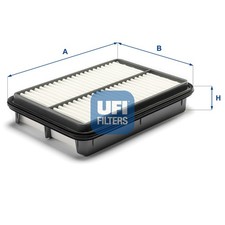 Luftfilter UFI 30.174.00 Filtereinsatz für HYUNDAI SANTA FÉ 1 SM SUV CRDi 4x4