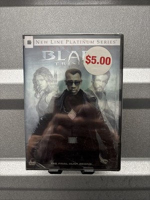 BLADE: TRINITY DVD BRAND NEW SEALED New Line Platinum Series
