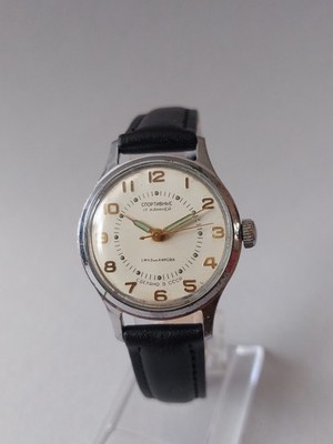 Sportivnye Stop-sec function 1950's  1 МЧЗ  Authentic  USSR  (Serviced,Oiled)