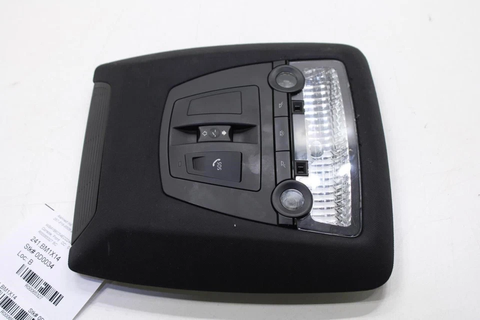 2010-2015 BMW 750I xDrive Roof Overhead Console Dome Light Lamp 61319276232 OEM - Image 2 of 4