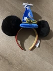 2025 Disney Parks Sorcerer Mickey Fantasia Hat Ears Headband New! Authentic USA!