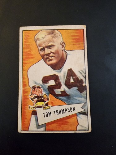 Tommy Thompson #26 1952 Bowman Small card