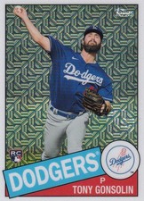 2020 Topps Silver Pack Tony Gonsolin 1985 Chrome Update Series Dodgers