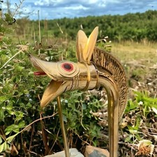 Brass Desford Carnyx Celtic Plague Medieval War Horn Replica, Authentic Design,