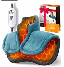 Graphene-Infused Heating Pad 3X Deeper Pain Relief, Weighted Instant Heating