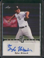 2013 Leaf Perfect Game #A-TU1 Tyler Urbach Autographs Blue Ink