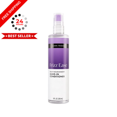 John Frieda Frizz Ease Daily Nourishment Leave-In 8 Fl Oz (Pack of 1), Clear