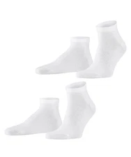 Men's Happy 2-Pack Sneaker Socks Breathable Cotton Ankle Length Soft Socks Li...