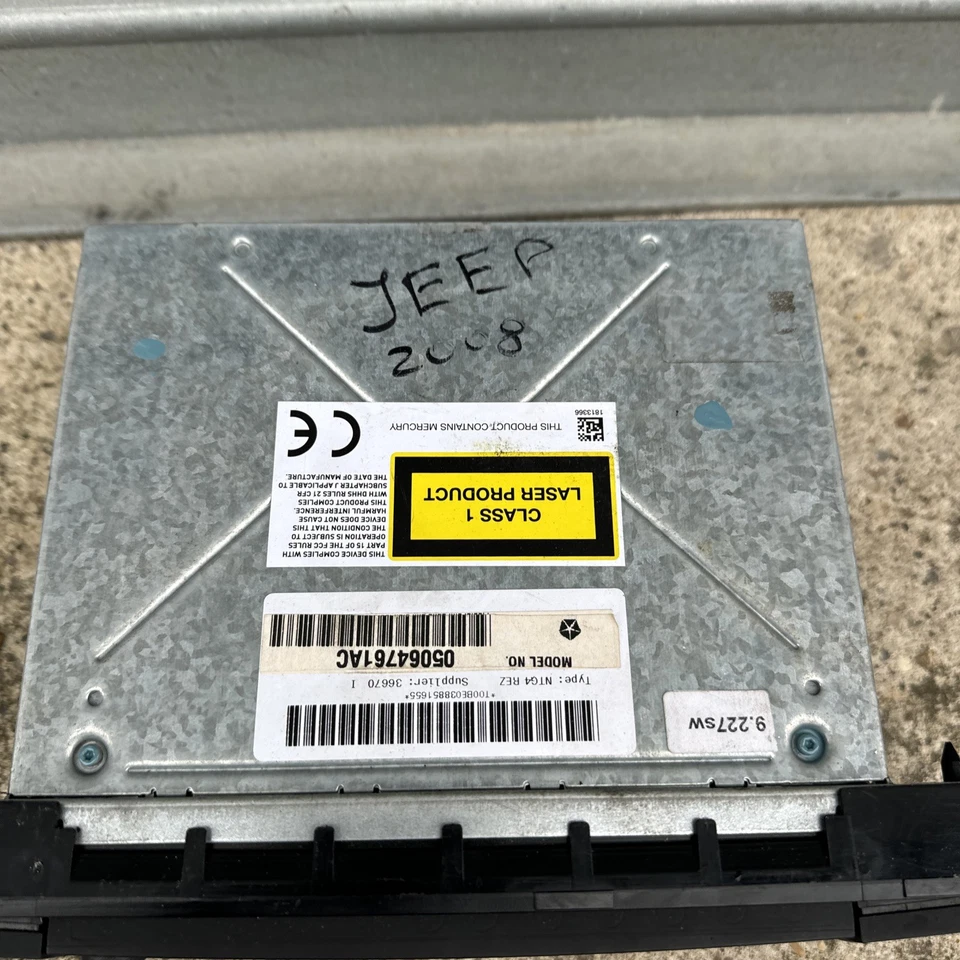 Chrysler/Jeep/ Dodge. Head Unit HARMAN  CD HDD MP3 NTG4 REZ 1883909 #93 - Image 4 of 4