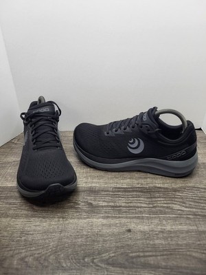 Topo Athletic Phantom 3 Womens Size 9.5 Black Road Running Gym Walk Shoes