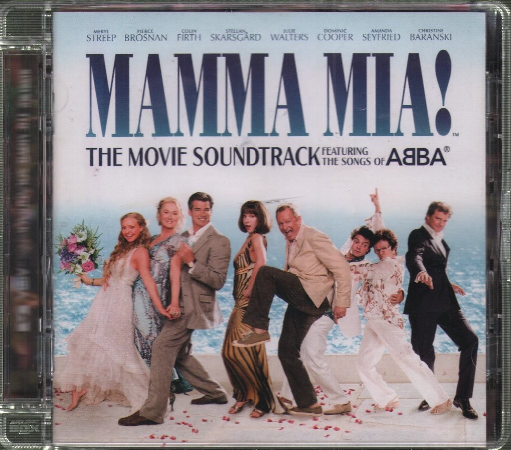 Mamma Mia Movie Soundtrack CD Europe Polydor 2008 comprising of abba songs