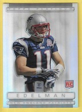 2009 Platinum Refractor Julian Edelman Patriots RC 095/999