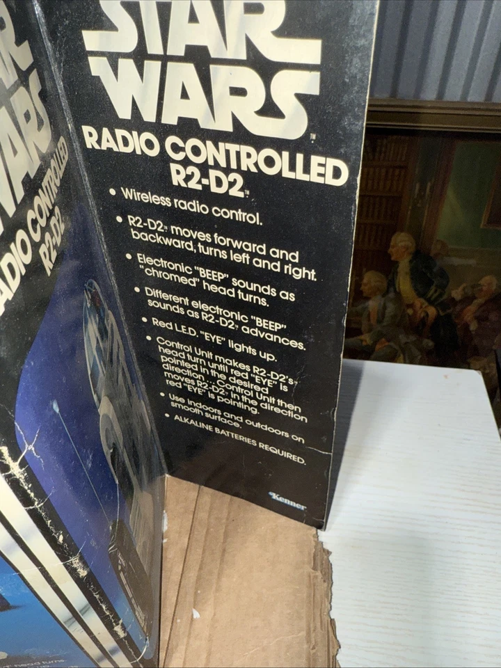 Kenner Star Wars 1978 de colección radiocontrolado R2-D2 nuevo en caja no funciona Foto 2 de 4