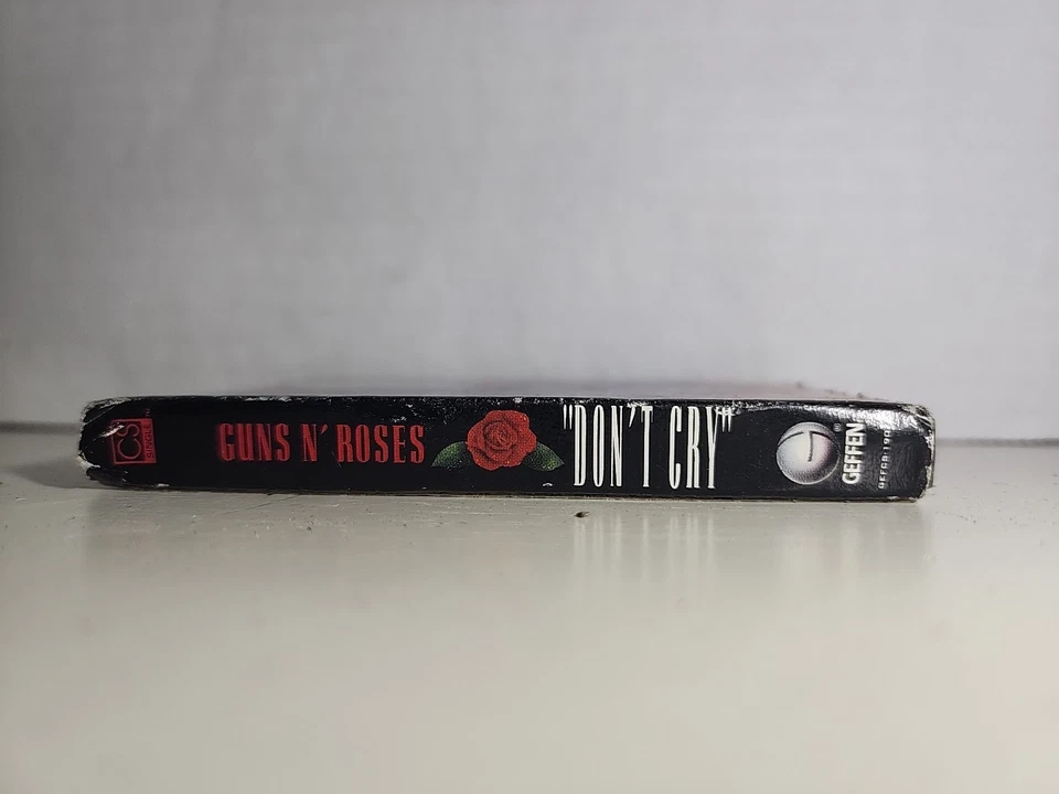 GUNS N ROSES DON'T CRY CASSETTE TAPE SINGLE GEFFEN  Foto 4 de 4