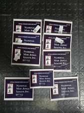 Lot of 9 – 2025 National Mah Jongg League Official Cards (6 Large Sealed, 2...