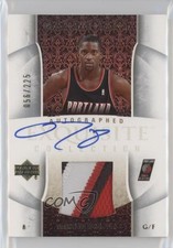 2005 Upper Deck Exquisite Collection Rookie /225 Martell Webster #49-AP Auto 2d0