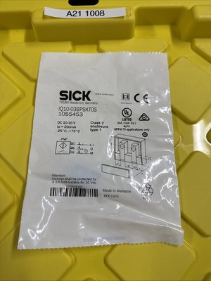 SICK IQ10-03BPSKT0S 10-30V DC Sensor Module.                              5E-5/6