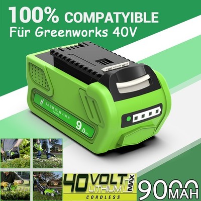 40V 9000mAh Power Li-Ion Akku Für Greenworks G-MAX 29462 29472 29727 22272 25322